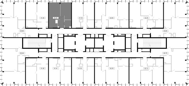 Квартира 41,4 м², 1-комнатная - изображение 3