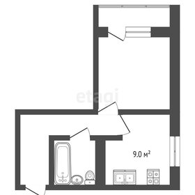 Квартира 34 м², 1-комнатная - изображение 1