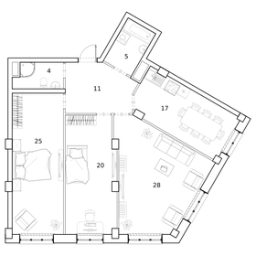 Квартира 111 м², 3-комнатная - изображение 1