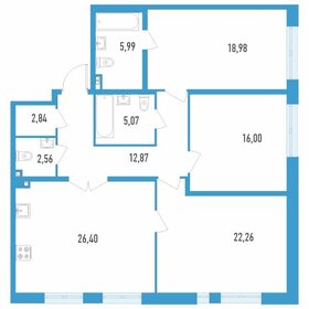 128,5 м², 3-комнатная квартира 31 000 000 ₽ - изображение 61