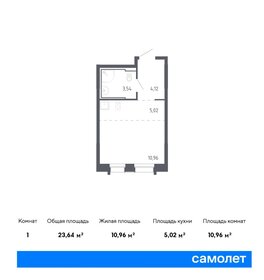 Квартира 23,3 м², студия - изображение 1