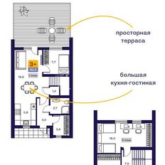 таунхаус + 3 сотки, участок - изображение 2