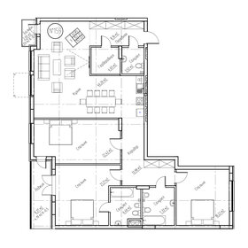 Квартира 163,4 м², 3-комнатная - изображение 1