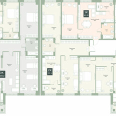 Квартира 96,7 м², 3-комнатная - изображение 2