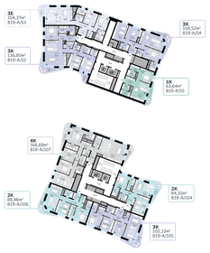 110,6 м², 3-комнатная квартира 54 028 100 ₽ - изображение 25