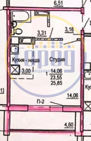 Квартира 24 м², студия - изображение 1