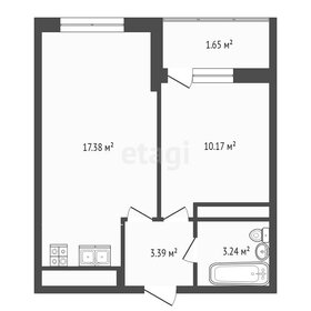35,8 м², 1-комнатная квартира 3 800 000 ₽ - изображение 63