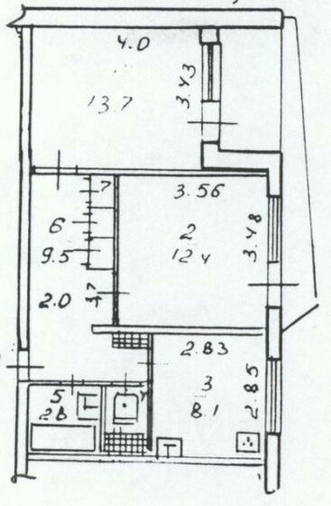 52,3 м², 2-комнатная квартира 8 300 000 ₽ - изображение 69