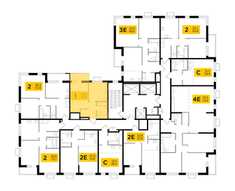 44,7 м², 1-комнатная квартира 8 700 000 ₽ - изображение 83