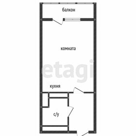 Квартира 27 м², студия - изображение 1