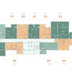 Квартира 80,1 м², 2-комнатная - изображение 2