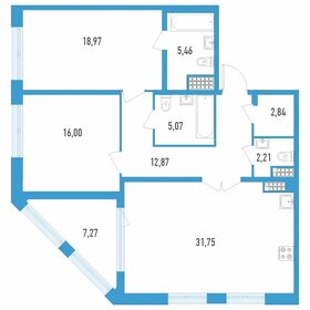 98,7 м², 2-комнатная квартира 26 654 400 ₽ - изображение 3