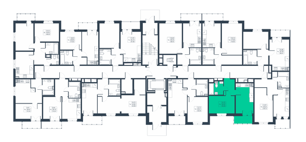 33,7 м², 1-комнатная квартира 3 850 000 ₽ - изображение 36