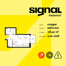 28,7 м², апартаменты-студия 7 902 513 ₽ - изображение 17