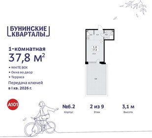 36 м², 1-комнатная квартира 9 050 000 ₽ - изображение 90