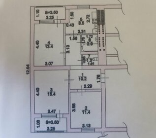 Квартира 63,1 м², 3-комнатная - изображение 1