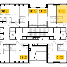 Квартира 40,4 м², 1-комнатная - изображение 2