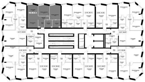 Квартира 63,4 м², 2-комнатная - изображение 2