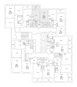 39,7 м², 1-комнатная квартира 10 400 000 ₽ - изображение 85