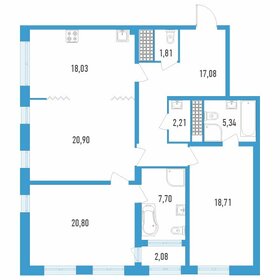 114,6 м², 3-комнатная квартира 30 931 200 ₽ - изображение 51