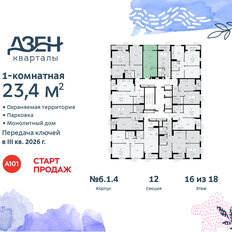 Квартира 23,4 м², студия - изображение 4