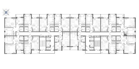 59,3 м², 2-комнатная квартира 4 921 900 ₽ - изображение 43