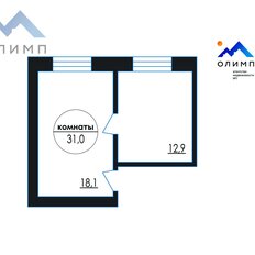 31,1 м², комната - изображение 1