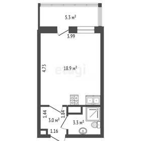 Квартира 25,2 м², студия - изображение 2