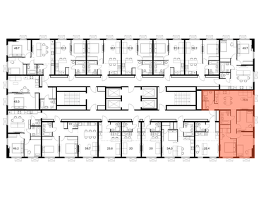 68,7 м², 3-комнатная квартира 15 703 739 ₽ - изображение 16