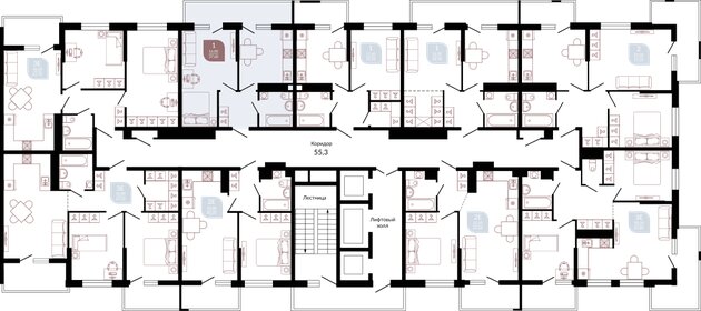 32,4 м², 1-комнатная квартира 4 700 000 ₽ - изображение 92