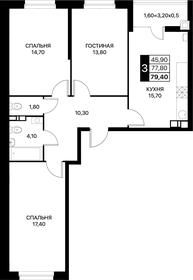 63,9 м², 2-комнатная квартира 7 252 650 ₽ - изображение 50
