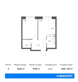 31 м², 1-комнатная квартира 6 800 000 ₽ - изображение 24