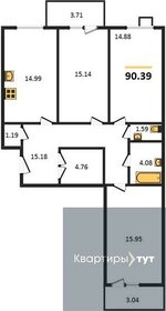 120 м², 3-комнатная квартира 11 000 000 ₽ - изображение 26