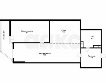 43 м², 2-комнатная квартира 4 500 000 ₽ - изображение 16