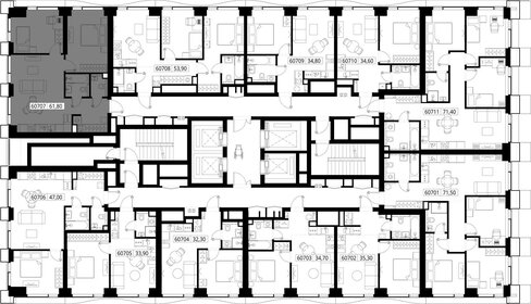 Квартира 61,8 м², 2-комнатная - изображение 2