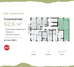 82 м², 3-комнатная квартира 9 250 000 ₽ - изображение 76