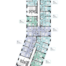 Квартира 71,4 м², 2-комнатная - изображение 2