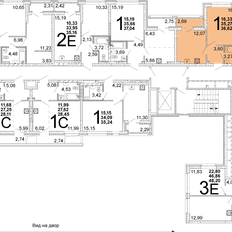 Квартира 36,6 м², 1-комнатная - изображение 2