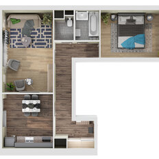 Квартира 58,6 м², 2-комнатная - изображение 2