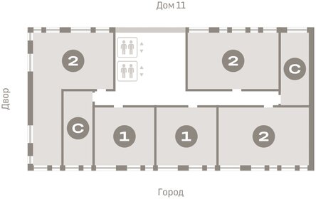 82,6 м², 4-комнатная квартира 12 940 000 ₽ - изображение 19