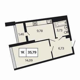 46,6 м², 2-комнатная квартира 10 400 000 ₽ - изображение 16