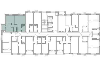 Квартира 62,5 м², 3-комнатная - изображение 3