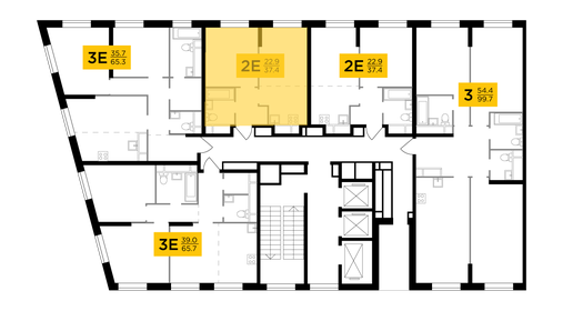 40,2 м², 2-комнатные апартаменты 14 700 000 ₽ - изображение 27