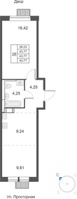 49,1 м², 2-комнатная квартира 9 499 000 ₽ - изображение 11