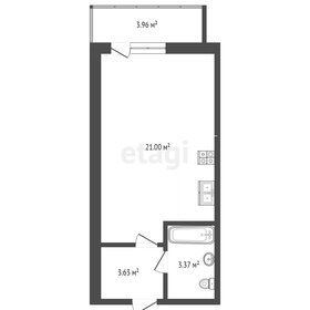 Квартира 29,2 м², студия - изображение 2