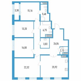 139,3 м², 4-комнатная квартира 36 917 152 ₽ - изображение 10