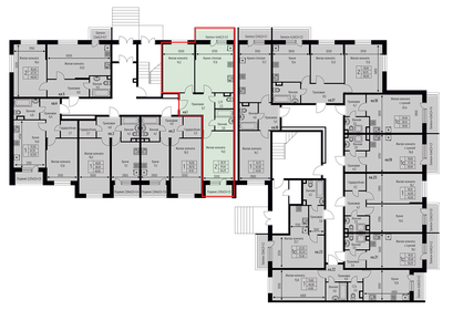 Квартира 64,2 м², 2-комнатная - изображение 2