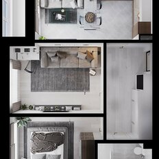 Квартира 53,8 м², 2-комнатная - изображение 3