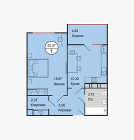 18,3 м², 1-комнатная квартира 1 750 000 ₽ - изображение 94