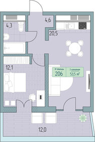 87,9 м², 2-комнатные апартаменты 16 030 400 ₽ - изображение 27